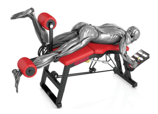 Keiser AIR 300 屈腿训练机