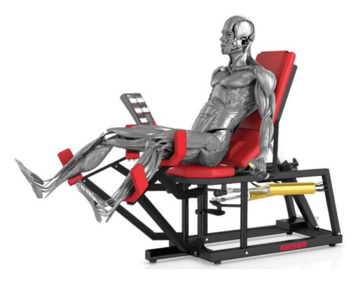 Keiser AIR 300 腿部外弯机