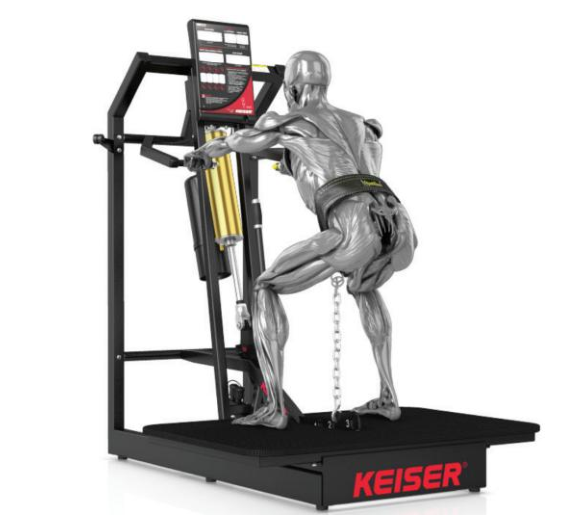 Keiser AIR 300 皮带式蹲式小腿训练机
